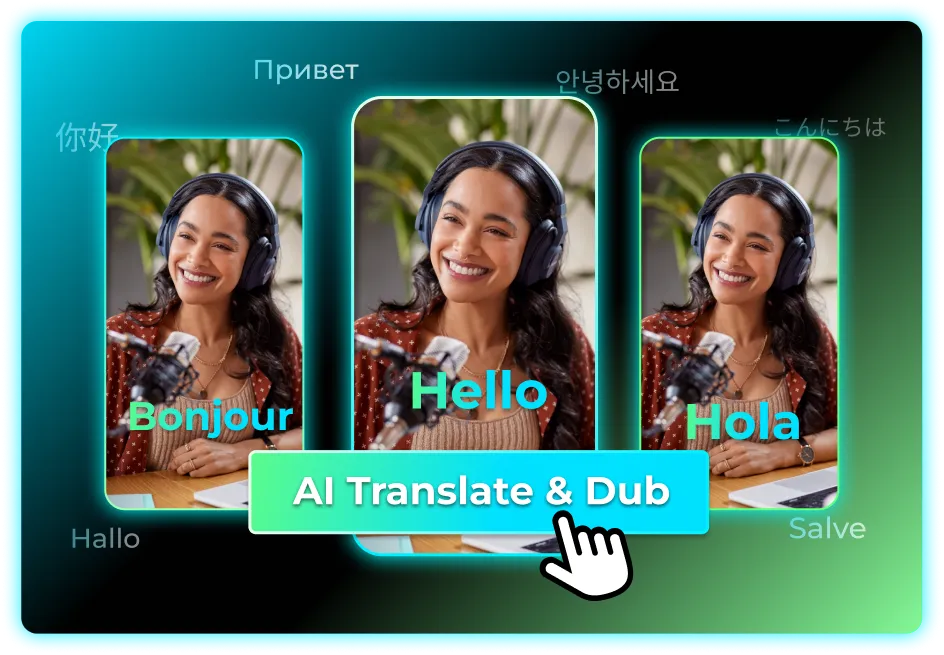 ai tool, video translation , vozo AI