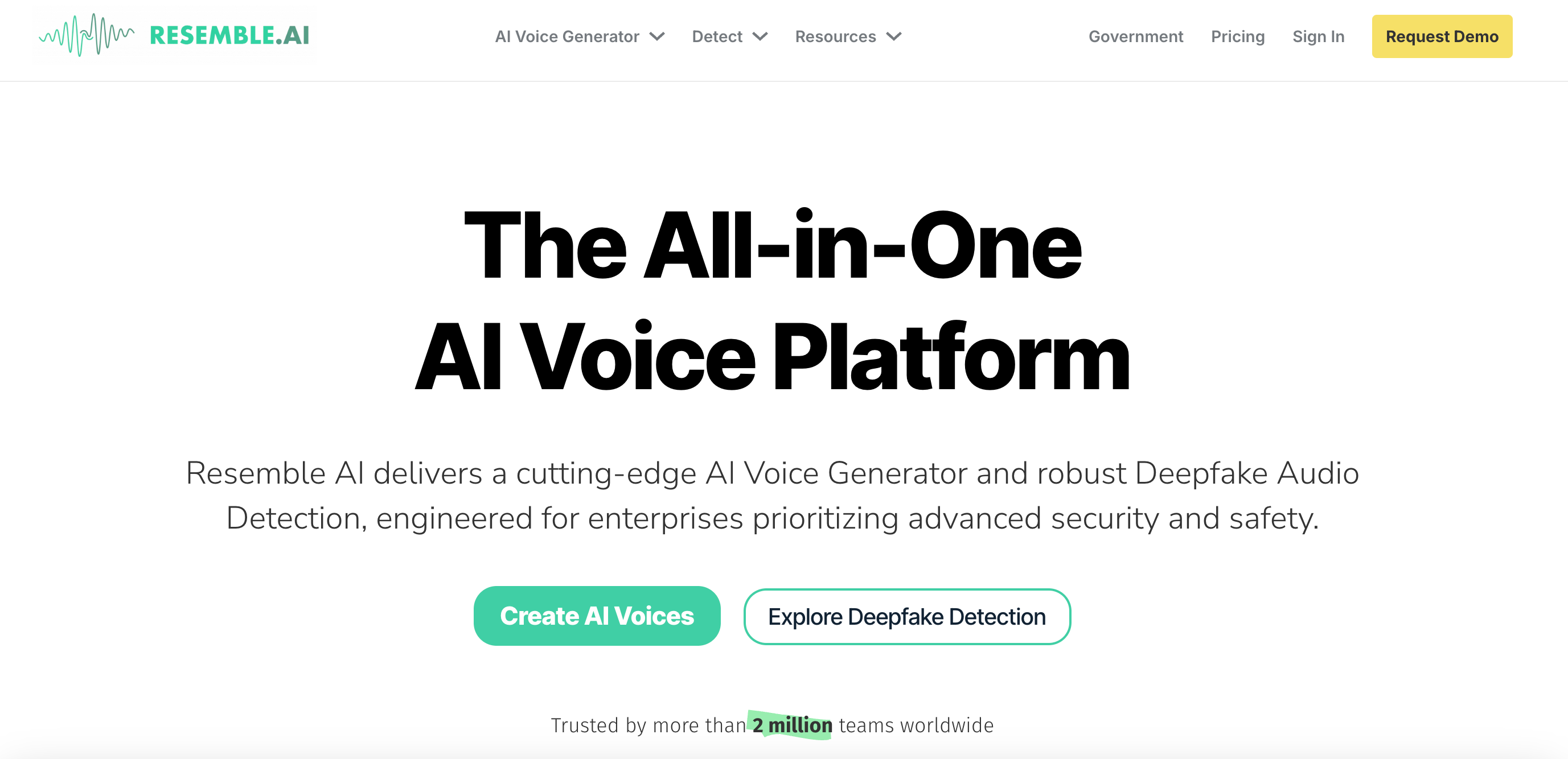 Resemble AI: Voice clone